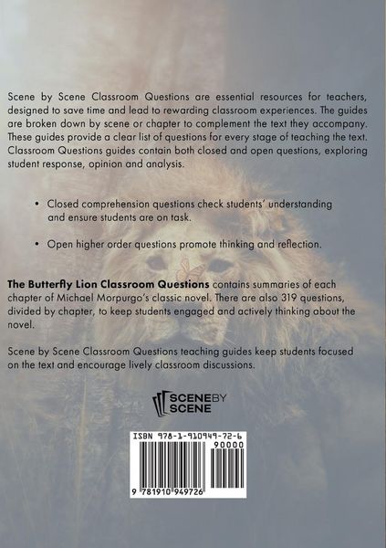Produktbild: The Butterfly Lion Classroom Questions