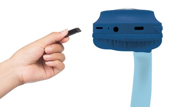 Produktbild: 3D-Stitch-Design Bluetooth&reg; und kabelgebundene Kopfh&ouml;rer