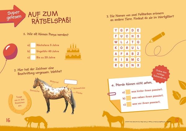 Produktbild: Dein Lesestart - Pferde und Ponys