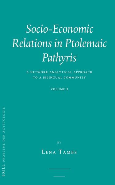 Produktbild: Socio-economic Relations in Ptolemaic Pathyris