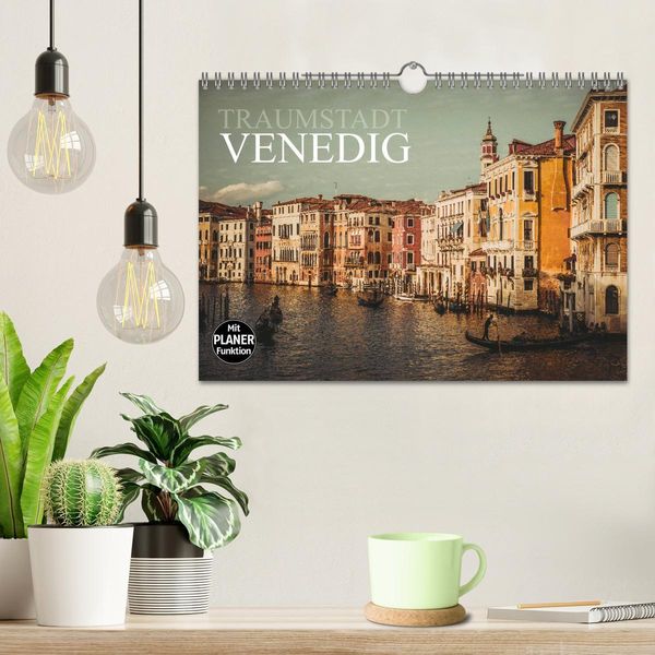 Produktbild: Traumstadt Venedig (Wandkalender 2026 DIN A4 quer), CALVENDO Monatskalender