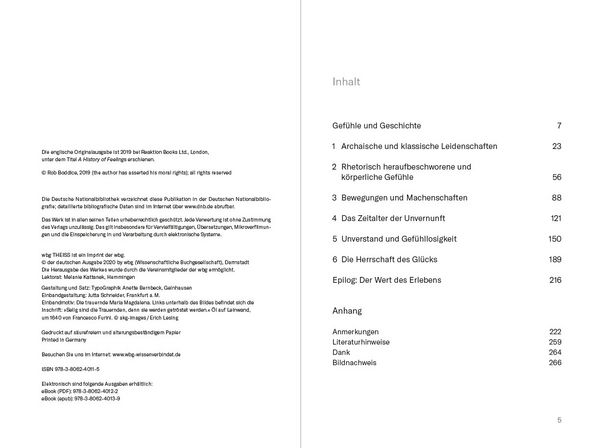 Produktbild: Die Geschichte der Gef&uuml;hle