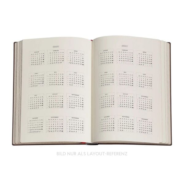 Produktbild: 18-Monatskalender 2026 - 2027 New York Rose Midi Horizontal
