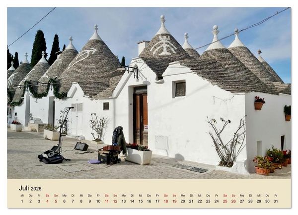 Produktbild: Apulien ... der S&uuml;den Italiens (Wandkalender 2026 DIN A3 quer), CALVENDO Monatskalender
