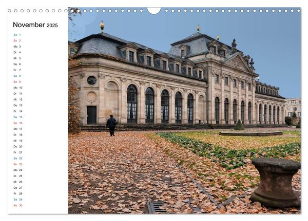 Fulda - die Barockstadt (Wandkalender 2025 DIN A3 quer), CALVENDO Monatskalender