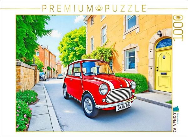 CALVENDO Puzzle Mini Cooper | 1000 Teile Lege-Größe 64x48cm Foto-Puzzle für glückliche Stunden