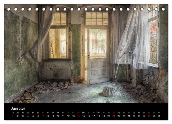 Produktbild: Verlassene Orte im Harz (Tischkalender 2026 DIN A5 quer), CALVENDO Monatskalender