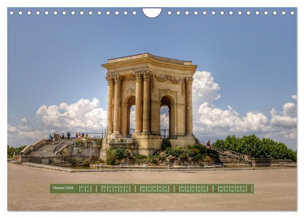 Produktbild: S&uuml;dfrankreich - Rund um Montpellier (Wandkalender 2026 DIN A4 quer), CALVENDO Monatskalender
