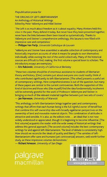 Produktbild: The Origins of Left-Libertarianism