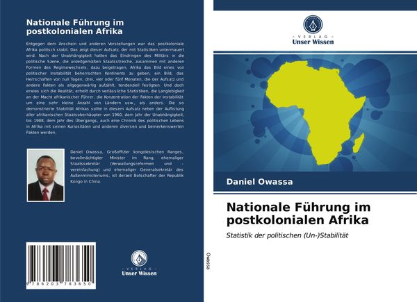 Nationale Führung im postkolonialen Afrika, Taschenbuch von Daniel Owassa, Verlag Unser Wissen, 9786203783650