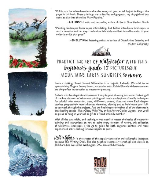 Produktbild: Wilderness Watercolor Landscapes