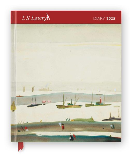 Produktbild: L.S. Lowry 2025 Desk Diary Planner - Week to View, Illustrat