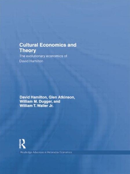 Produktbild: Cultural Economics and Theory