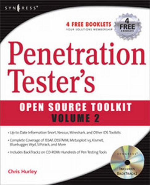 Produktbild: Penetration Tester's Open Source Toolkit