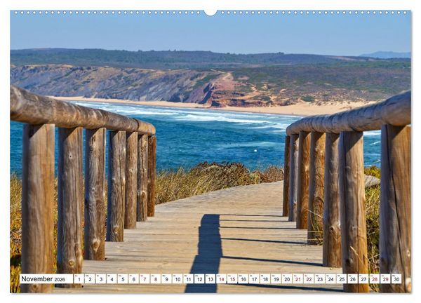 Produktbild: Algarve - Die wilde Westk&uuml;ste Costa Vicentina (Wandkalender 2026 DIN A2 quer), CALVENDO Monatskalender