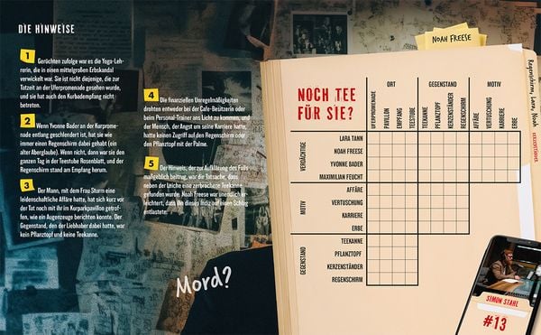 Produktbild: Der R&auml;tselkiller: Der Tod h&ouml;rt mit &ndash; M&ouml;rderisch gute Logicals!