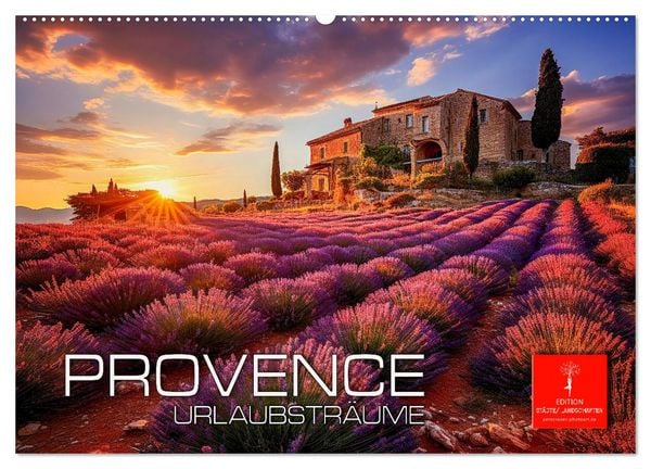Produktbild: Provence Urlaubstr&auml;ume (Wandkalender 2026 DIN A2 quer), CALVENDO Monatskalender