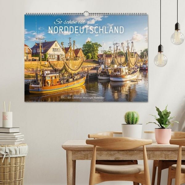 Produktbild: So Sch&ouml;n ist Norddeutschland (Wandkalender 2027 DIN A2 quer), CALVENDO Monatskalender