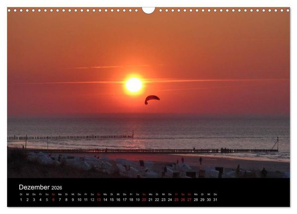 Produktbild: Wunderbare Nordsee (Wandkalender 2026 DIN A3 quer), CALVENDO Monatskalender