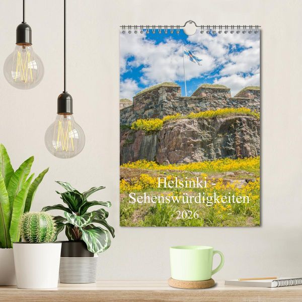Produktbild: Helsinki - Sehensw&uuml;rdigkeiten (Wandkalender 2026 DIN A4 hoch), CALVENDO Monatskalender