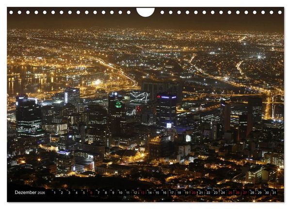 Produktbild: S&uuml;dafrika - K&uuml;stenflug von Kapstadt bis Dyker Island (Wandkalender 2026 DIN A4 quer), CALVENDO Monatskalender