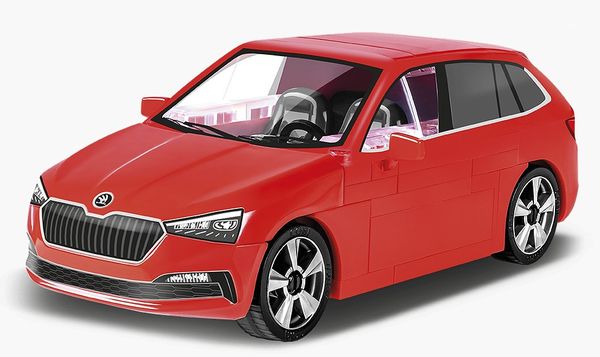 Produktbild: COBI 24582 -  koda Scala 1.0 TSI, rot, Ma&szlig;stab 1:35, 70 Klemmbausteine, Bausatz