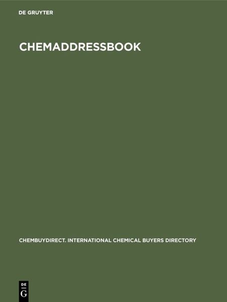 Produktbild: ChemADDRESSbook
