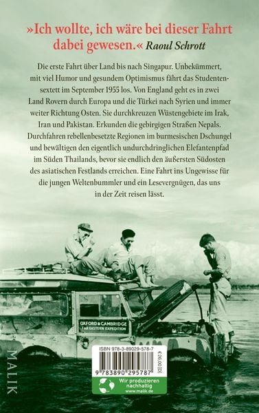 Produktbild: First Overland. Als Erste im Land Rover 18.000 Meilen von London nach Singapur