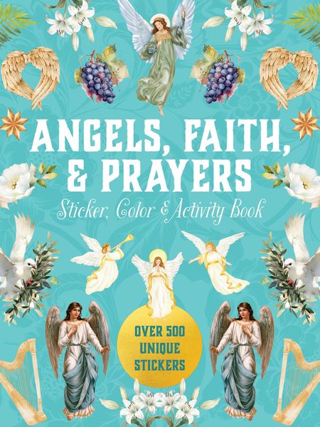 Produktbild: Angels, Faith & Prayers Sticker, Color & Activity Book