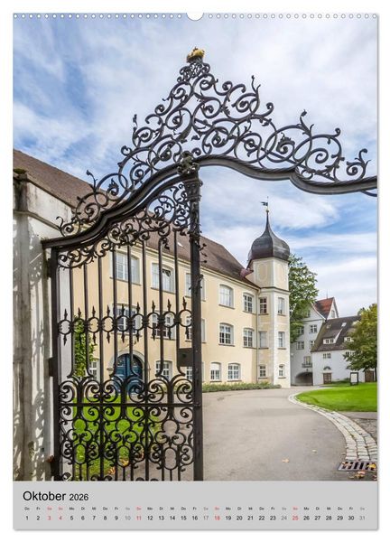 Produktbild: ALLG&Auml;U Idylle und Historie (Wandkalender 2026 DIN A2 hoch), CALVENDO Monatskalender