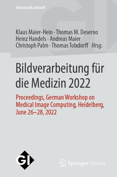 Produktbild: Bildverarbeitung f&uuml;r die Medizin 2022