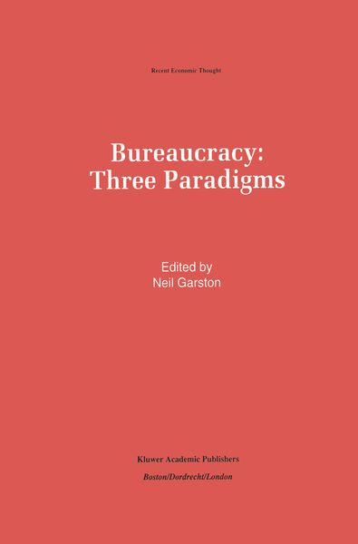 Produktbild: Bureaucracy: Three Paradigms