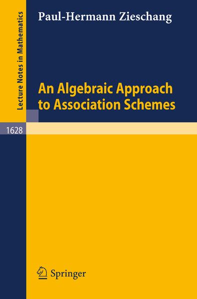 Produktbild: An Algebraic Approach to Association Schemes