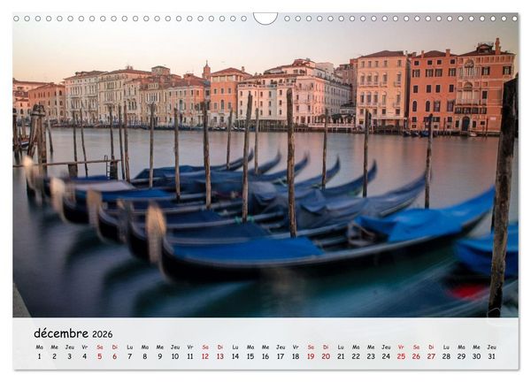 Produktbild: Venise - Un hommage imag&eacute; &agrave; la magie v&eacute;nitienne (Calendrier mural 2026 DIN A3 vertical), CALVENDO calendrier mensuel