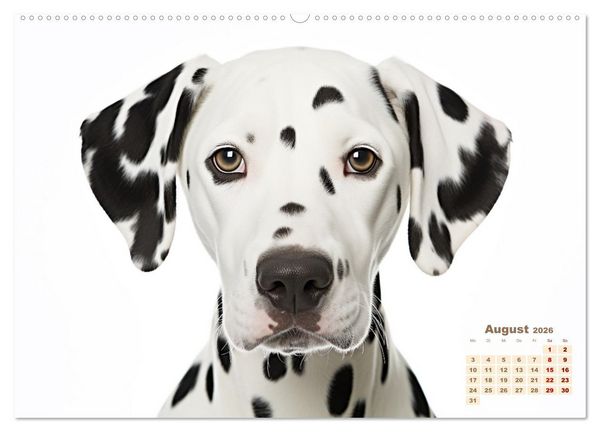 Produktbild: Wei&szlig;e Tierwelt (Wandkalender 2026 DIN A2 quer), CALVENDO Monatskalender
