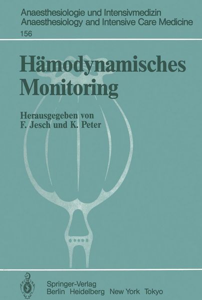 Produktbild: H&auml;modynamisches Monitoring