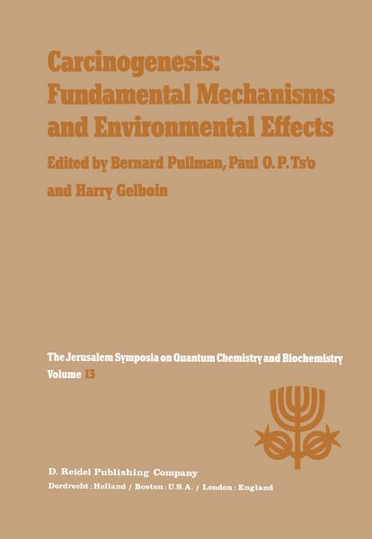 Produktbild: Carcinogenesis: Fundamental Mechanisms and Environmental Effects
