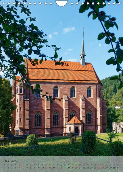 Produktbild: Kloster Hirsau-Benediktinerkloster im Nordschwarzwald (Wandkalender 2022 DIN A4 hoch)