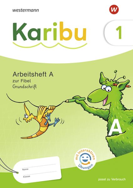 Arbeitsheft 1 (A) Grundschrift mit interaktiven Übungen zur Fibel Verbrauch