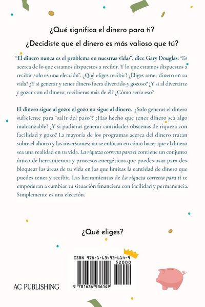 Produktbild: La Riqueza Correcta Para Ti (Spanish)