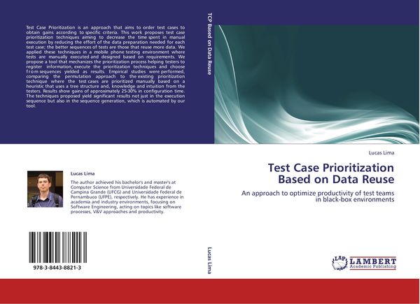 Produktbild: Test Case Prioritization Based on Data Reuse