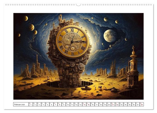 Produktbild: Surreale Traumwelten (Wandkalender 2026 DIN A2 quer), CALVENDO Monatskalender