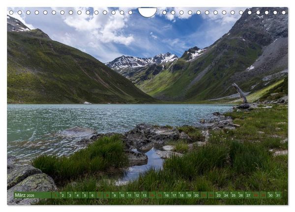 Produktbild: Pitztal in Bildern (Wandkalender 2026 DIN A4 quer), CALVENDO Monatskalender