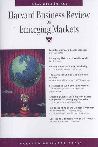 Produktbild: Harvard Business Review on Emerging Markets