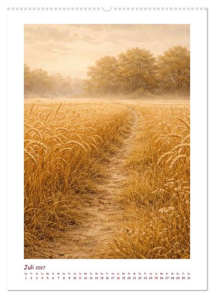Produktbild: Das Jahr auf dem Land (hochwertiger Premium Wandkalender 2027 DIN A2 hoch), Kunstdruck in Hochglanz