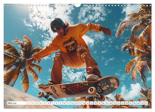 Produktbild: Action pur - atemberaubende Hobbys (Wandkalender 2026 DIN A3 quer), CALVENDO Monatskalender