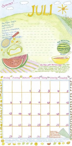 Kohwagner Merkkalender Mein buntes Jahr