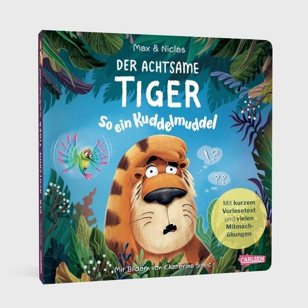 Produktbild: Der achtsame Tiger: So ein Kuddelmuddel! (Pappbilderbuchausgabe)