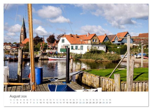 Produktbild: Fischereih&auml;fen an der Ostseek&uuml;ste (Wandkalender 2026 DIN A2 quer), CALVENDO Monatskalender