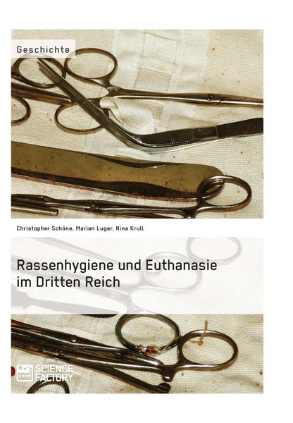 Produktbild: Rassenhygiene und Euthanasie im Dritten Reich